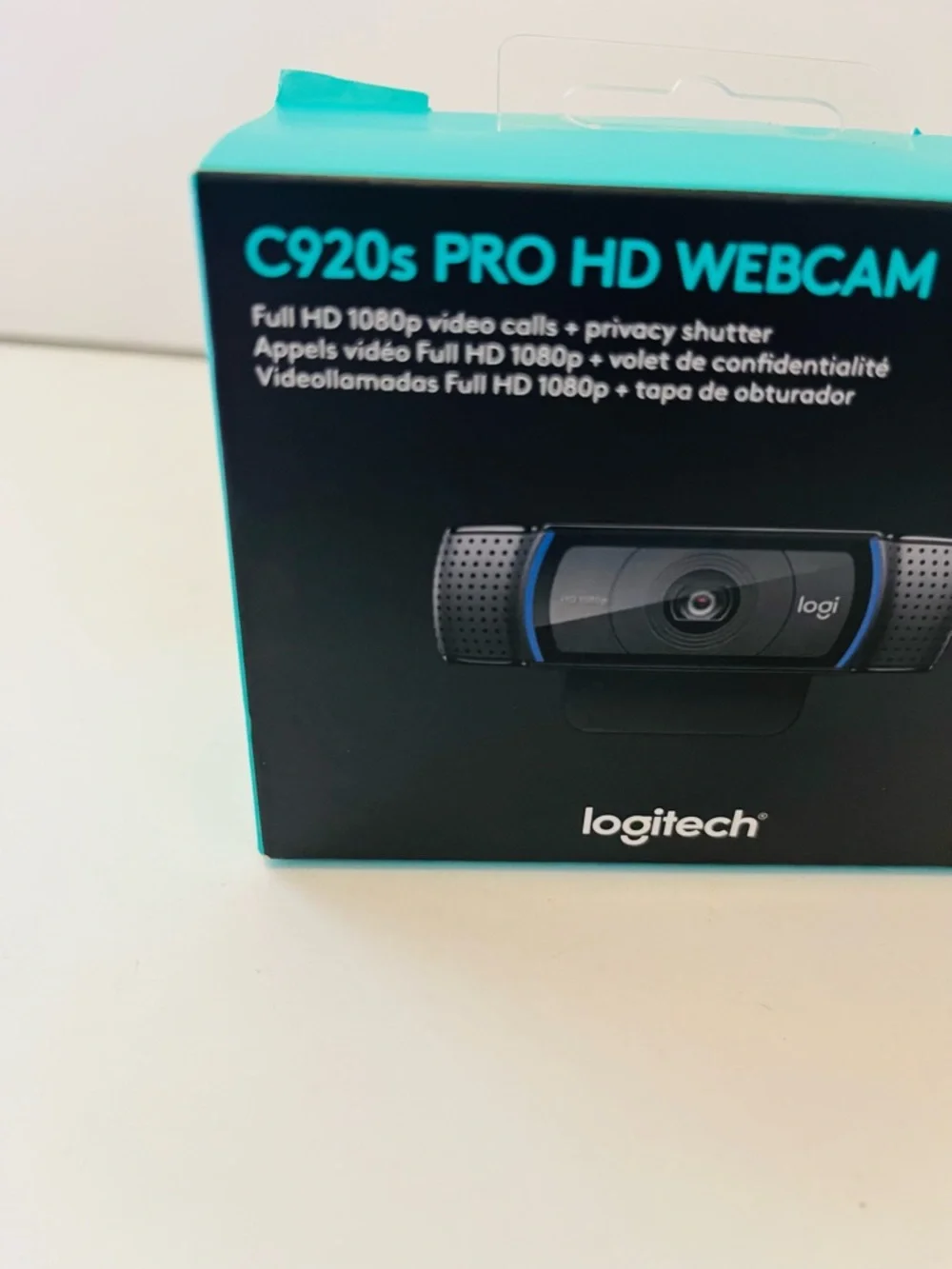 Logitech C920s Pro HD Webcam Full HD 1080p Video Calls + AF NIB